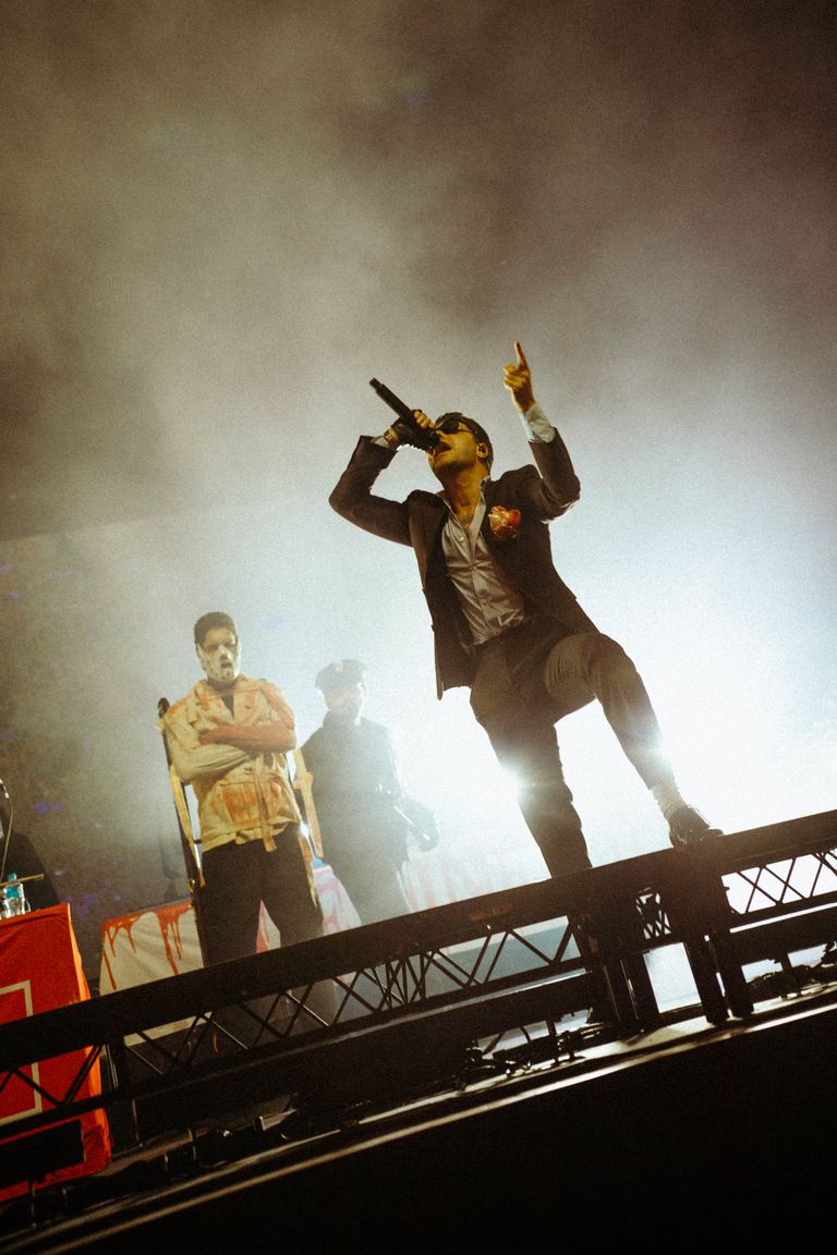 Ice Nine Kills performing live at AEC Arena in Adelaide